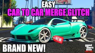 *NEW!* FULL MERGE GLITCH Right Now In GTA 5 Online | Car to Car Merge Glitch!