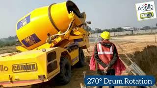 Apollo Carmix 4TT Self Loading Mobile Concrete Mixer