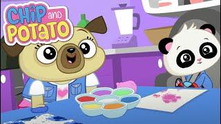 Chip and Potato | Baby Bodi's Arts & Crafts | Cartoons For Kids | Watch More on Netflix