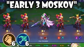 MAGIC CHESS EARLY TO LATE GAME BEST STRATEGY !! BRUISER MOSKOV !! MAGIC CHESS GO GO BEST STRATEGY