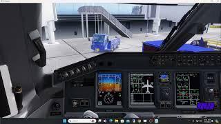 EJETS V1.1.0-rc1 HOW TO LOAD SIMBRIEF INTO FMS PART1 #xplane12