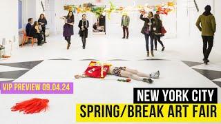 SPRING/BREAK ART SHOW 2024 VIP PREVIEW!! NEW YORK ART WEEK!