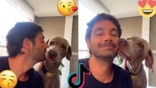 KISS YOUR DOG ON THE HEAD PART 4  TIKTOK TRENDS ️CUTE AND SWEET DOGS 