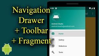 Navigation Drawer + Toolbar + Fragment trong Android - [Android Tutorial - #30]