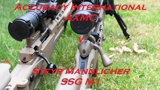 Accuracy International AXMC v Steyr SSG M1