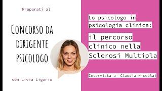 Psicologia clinica: il percorso clinico nella sclerosi multipla