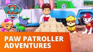 PAW Patrol - Paw Patroller Adventures! - Toy Pretend Play For Kids Compilation