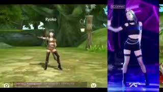 World of Dragon Nest Female Warrior DDU DU DDU DU (dance cover)