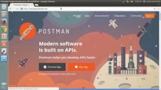 Installing Chrome and Postman in the OpenFlow Development Workspace