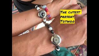 Smart couples bracelets review, for long distance relatioship TOTWOO  LuckyLina