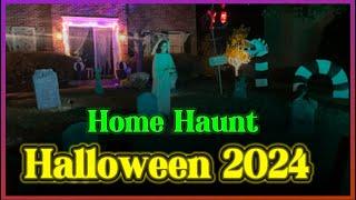 Full HOME HAUNT 2024 Haunted Trails Walkthrough (DARK TOUR!) ‍️