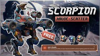 [WR]  FREE Scorpion w/ Havoc Scatter (WORTH It?) – Mk3 Gameplay | War Robots