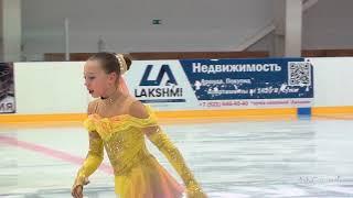 Евангелина Ющенко Мурманск 20200126 Ice SZFO G 1S FS