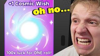 i wasted 10 cosmic wishes on Tower Defense RNG... (roblox)