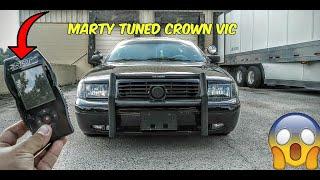 "MARTY TUNED" Crown Victoria! an in Depth Look at What Driving a Tuned Crown Victoria is Like!