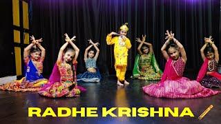 RADHE KRISHNA FLUTE MUSIC //REMIX MUSIC // |IQONIQUE DANCE ACADEMY 