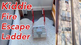 Kiddie Fire Escape Ladder Review (3-story 25 feet)