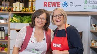 REWE | Wir Landfrauen on Tour: Ochsenburger mit Himbeer-Dressing