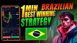 Brazilian 1 Minute Sureshot Strategy | Quotex 100% Best Winning Strategy | Sureshot pattern #quotex