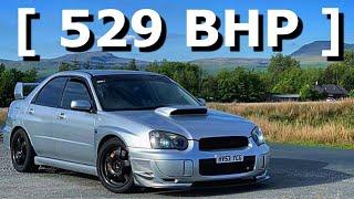 Subaru Impreza wrx 529bhp