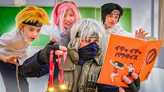 Naruto vs. Teacher! Naruto's school in real life! If we lived in anime!