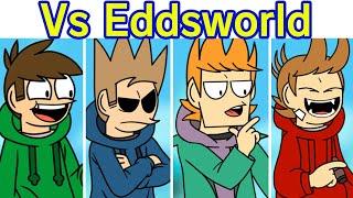 Friday Night Funkin' VS Eddsworld FULL WEEK + Cutscenes (Tord Tom Edd Matt) FNF Mod Garcello Edition