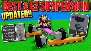 【UPDATE】BEST & RLY EZ Car Suspension Tutorial In Build A Boat Roblox!!