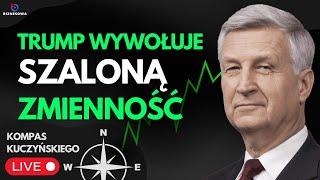 Decyzje prezydenta Trumpa wywołują szaloną zmienność na rynkach | Kompas Kuczyńskiego 07.03.2025