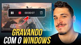 Como gravar a tela no Windows 11 sem programas!