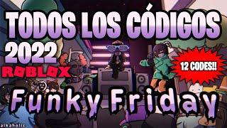 Todos los Códigos de FUNKY FRIDAY activos de 2022 de ROBLOX / NUEVOS CODIGOS ACTUALIZADOS 2022