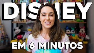 Os 4 parques Disney em 6 minutos!!! | DISNEY WORLD ORLANDO