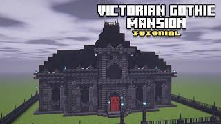 Victorian Gothic Mansion Tutorial  |  Minecraft 1.21