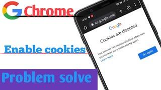 Google Chrome cookies enable kaise kare ! how to enable Google Chrome cookies! how to enable cookies