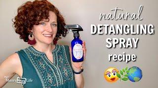 DIY Natural DETANGLING SPRAY Recipe