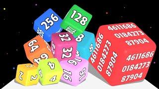 2048 FALL - Infinity NumberBlock (4096, 8192... Trillion, Quadrillion, Googol)