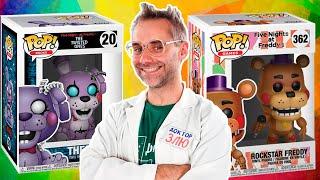 TWISTED ТЕОДОР И РОКСТАР ФРЕДДИ! ДОКТОР ЗЛЮ И АНИМАТРОНИКИ FUNKO POP - FNAF СБОРНИК!