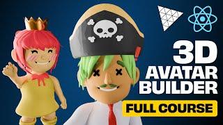 Build a 3D Avatar Builder with Threejs and React - Full Course