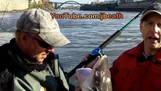 Willamette River Sturgeon Fishing