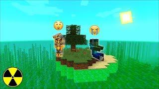 Minecraft MARK FRIENDLY ZOMBIE AND MC NAVEED BUILD A TOXIC OCEAN HOUSE! ZOMBIE SURVIVAL! Minecraft