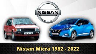 Nissan Micra Evolution (1982 - 2022) | Nissan Micra Then And Now