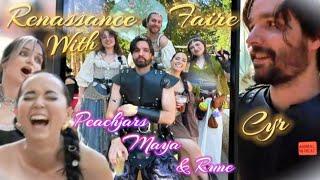 Renaissance Faire with Cyr Peachjars Maya and Rune Part 2 #twitch #irl #otk