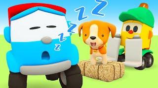 Sing with Leo the truck! Hush Little Baby lullaby @SongsforKidsEN & lullabies for kids.