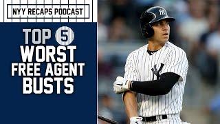 Top Five Yankees Free Agent Busts