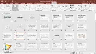 PowerPoint 2016 – Grundlagen Tutorial: PowerPoint-Ansichten nutzen |video2brain.com