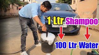 100 Ltr Water only 1ltr Shampoo NR Car Wash Shampoo #nittorai #carwash