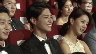 Park Bo Gum x Lee Hyeri - 박보검 x 이혜리 Moments in Baeksang Awards 2016