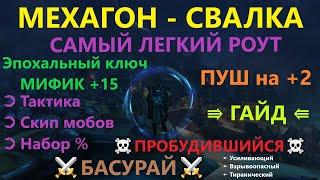 Мехагон Свалка  Тактика прохождения эпохального ключа МИФИК+15 ⇶ видео гайд от  Басурая | RaidLine