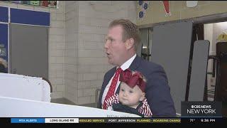 Andrew Giuliani makes last-minute campaign stops on Primary Day