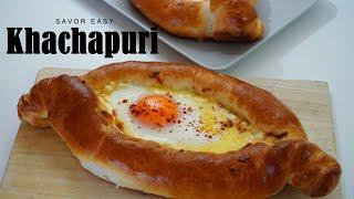 How To Make Khachapuri (Georgian Cheese Bread)