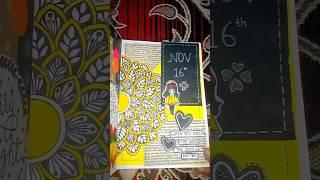 Black and yellow journal ideas #journal #journalideas #blackandyellow